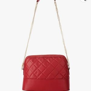 Stylish and fashionable Dome handbag Red